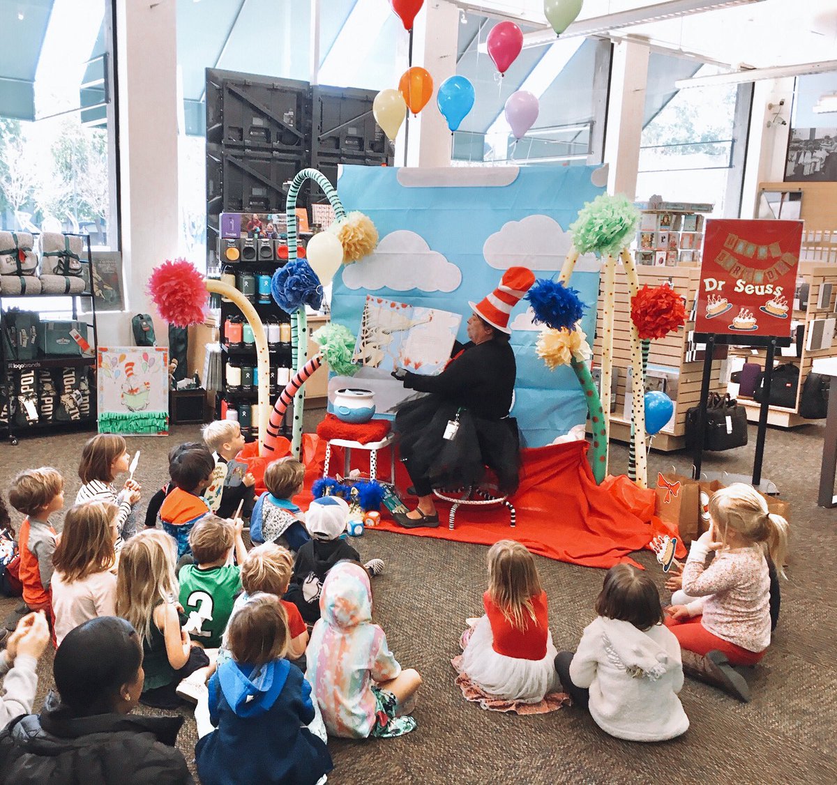 We had so much fun kicking off #ReadAcrossAmericaWeek with our future Mustangs! Oh, the places they’ll go 🐎