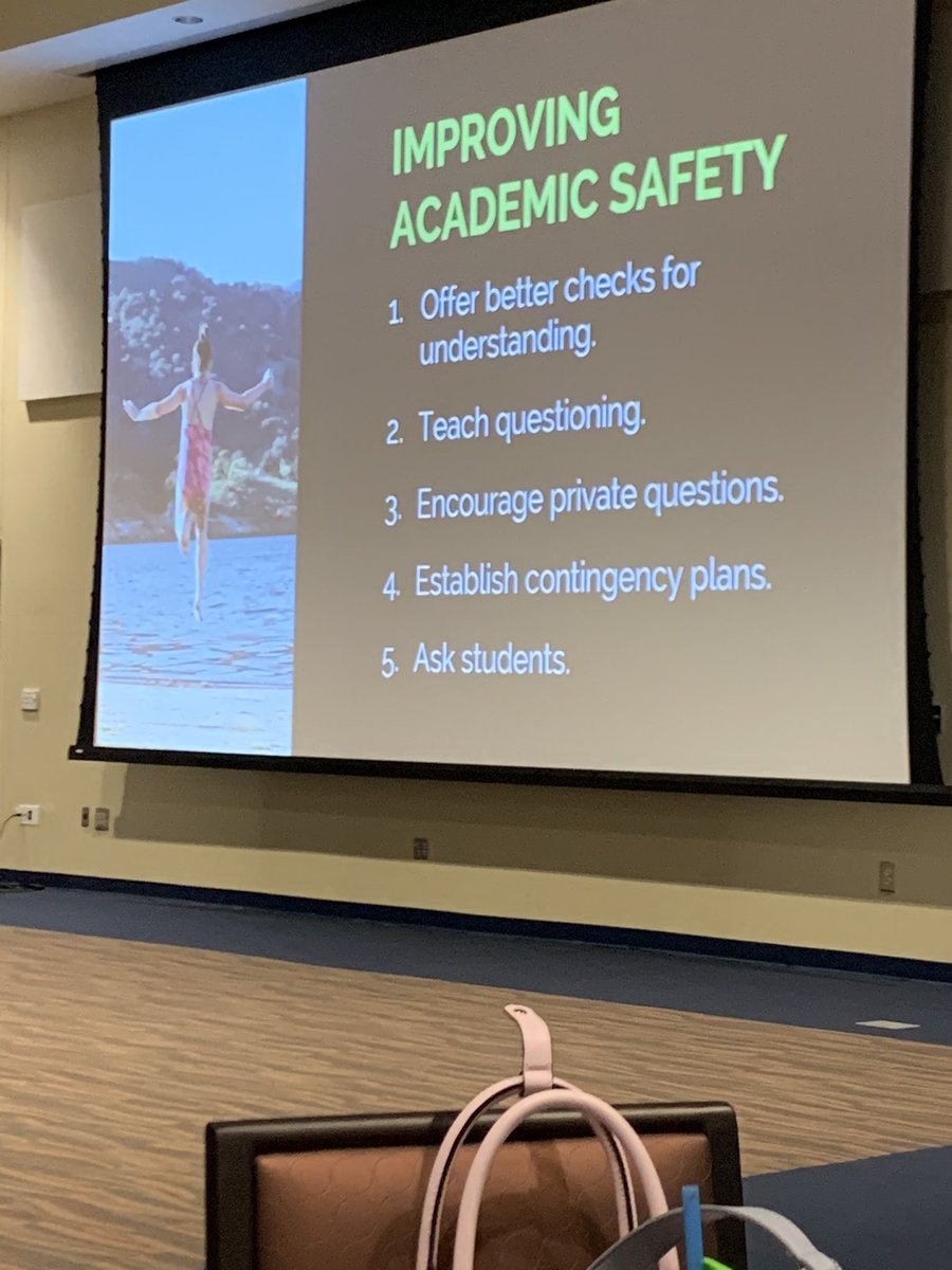 PrincipalWOOdy's tweet image. Is your classroom academically safe?  Climate matters! If not use the techniques below to help! Thank you @cultofpedagogy. @SCASCD #climatematters #topic2 #emergED2lead