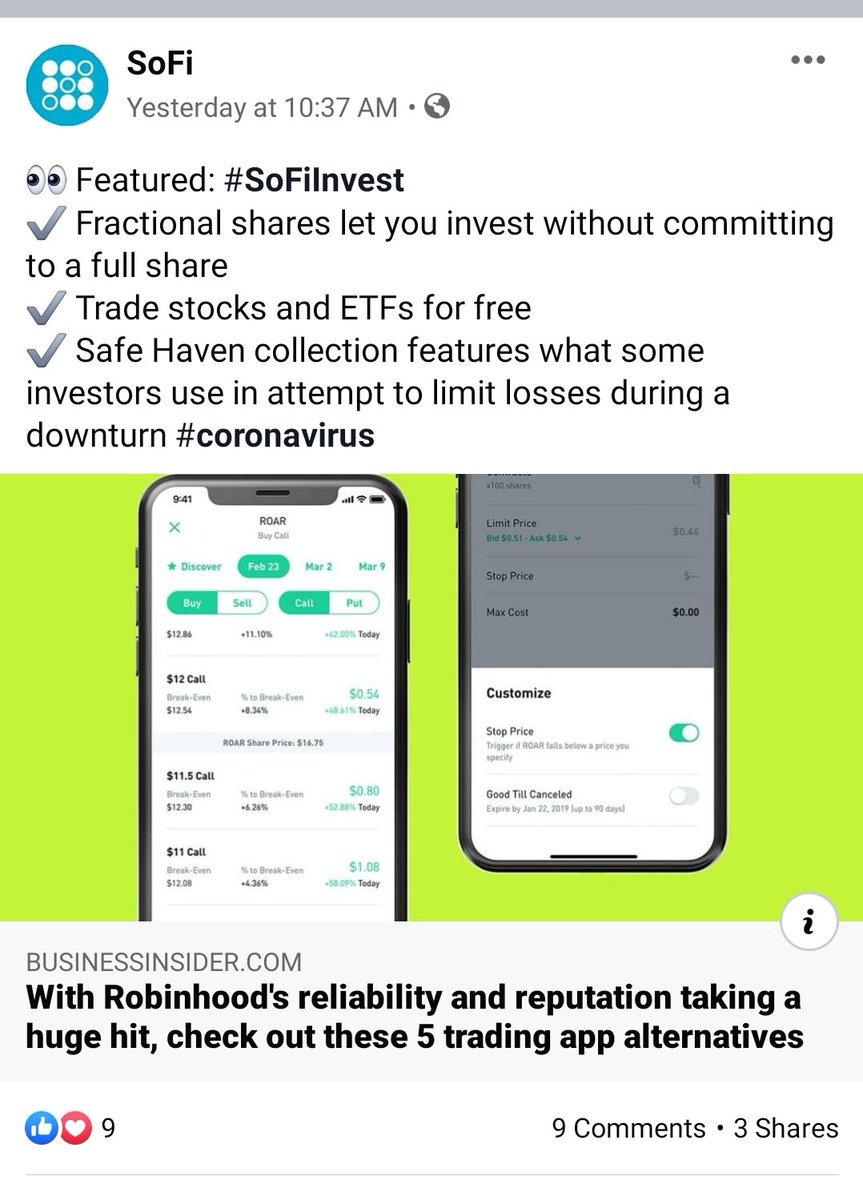 TheSuperRJ's tweet photo. @SoFiSupport I feel like you shouldn't have been so quick to call out other apps when your app is going through the same issues, but lying about the issue to your customers is even worse! cc: @CNBC @_TylerTheTyler_ @businessinsider https://t.co/dsgM4yilL4
