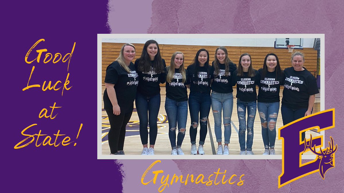 ElmerElk's tweet photo. Good Luck at State Gymnastics!
#1herd #eashgo #elmerelk https://t.co/fisM51VokY
