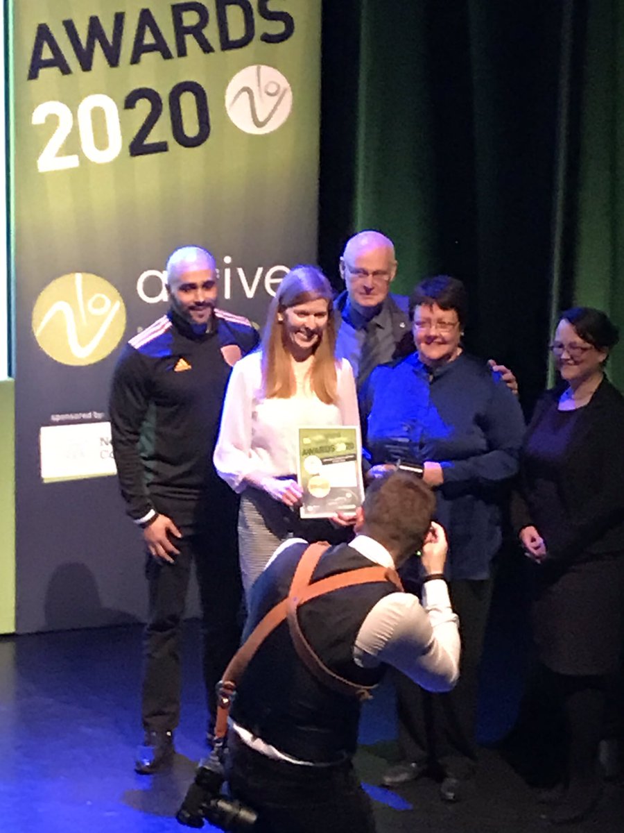 cricketnotts's tweet photo. Third time lucky... @trent_trust Forget Me Notts wins Community Group of the Year!
An incredible project and worthy winners! Well done to all involved 👏
#CricketForAll #DementiaFriends #NGATawards https://t.co/klt2LhVXCT