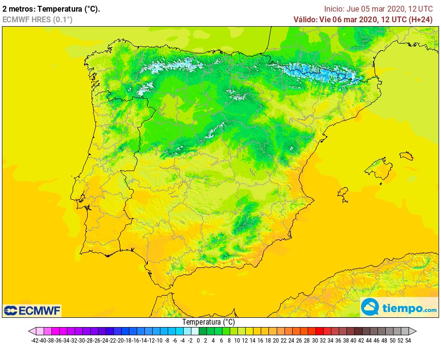 MeteoAdM's tweet photo. ... i tot plegat amb una temp amb 📉📉 lliure respecte avui amb una màxima que quedarà ben curta entre 10-12°C a tot estirar. #Cotade❄️ ben baixeta de cara a la #tarda entre els 600-800 m en moment de ☔ #Batec @epicjoan1 @FoscaClara #6març2020 https://t.co/yV90pACS7f