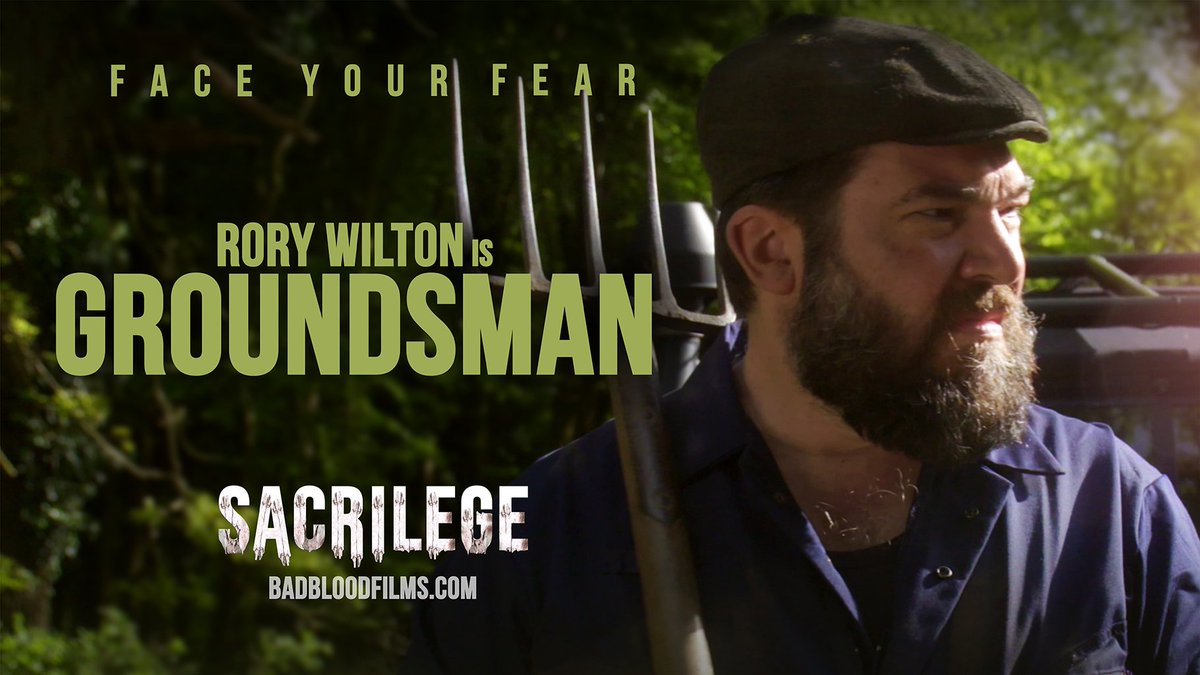 RoryWilton's tweet photo. Good luck to all our friends at the hugely exciting @badbloodfilms 
#FaceYourFear
#sacrilegeMovie premier in Leicester Square tonight!!!! Wish we could be there, but we're both too busy filming!!! 😀 Rxxx 
#WhatAreYouAfraidOf
#BadBloodFilms https://t.co/JXRXzWzS6R