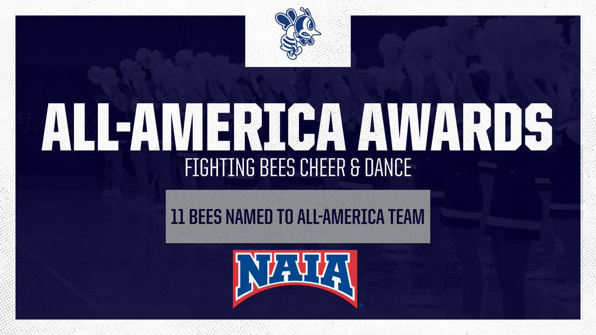 SAUBEES's tweet photo. Congratulations to the 11 @SAUCheerTeam &amp; @SAUDanceTeam members who were named to All-America teams. 🐝

RELEASE | https://t.co/VHUKbF0Vst https://t.co/akAcs27t1k