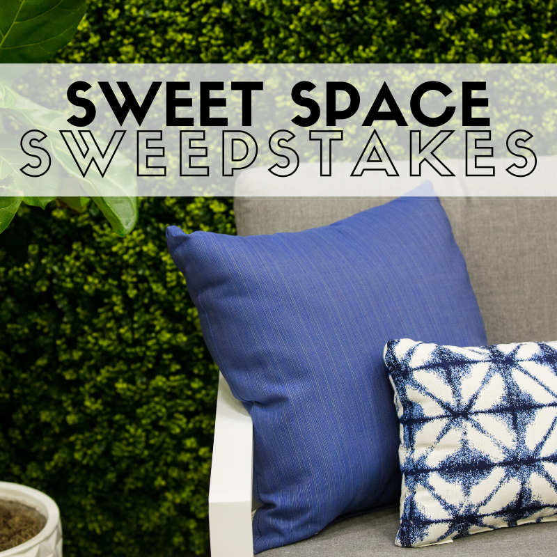 We want to help you spruce up your home! Enter our Sweet Space Sweepstakes TODAY! bit.ly/2uaMUJx
