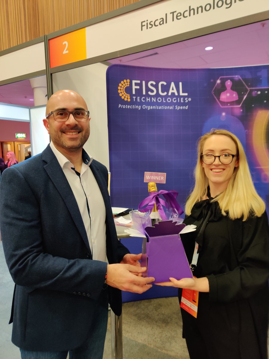 FISCALTec's tweet photo. Congrats to @FISCALTec's #AdvancedWorld prize draw winner Iacovos Andreou of BWB Consulting Ltd.
#DYK? What is the % of annual revenue lost to fraud due to the lack of controls by a typical UK org*?
A: 5%
B: 8%
C: 12%
*According to ACFE Report to Nations 2018 https://t.co/aXzVY4Lvrj