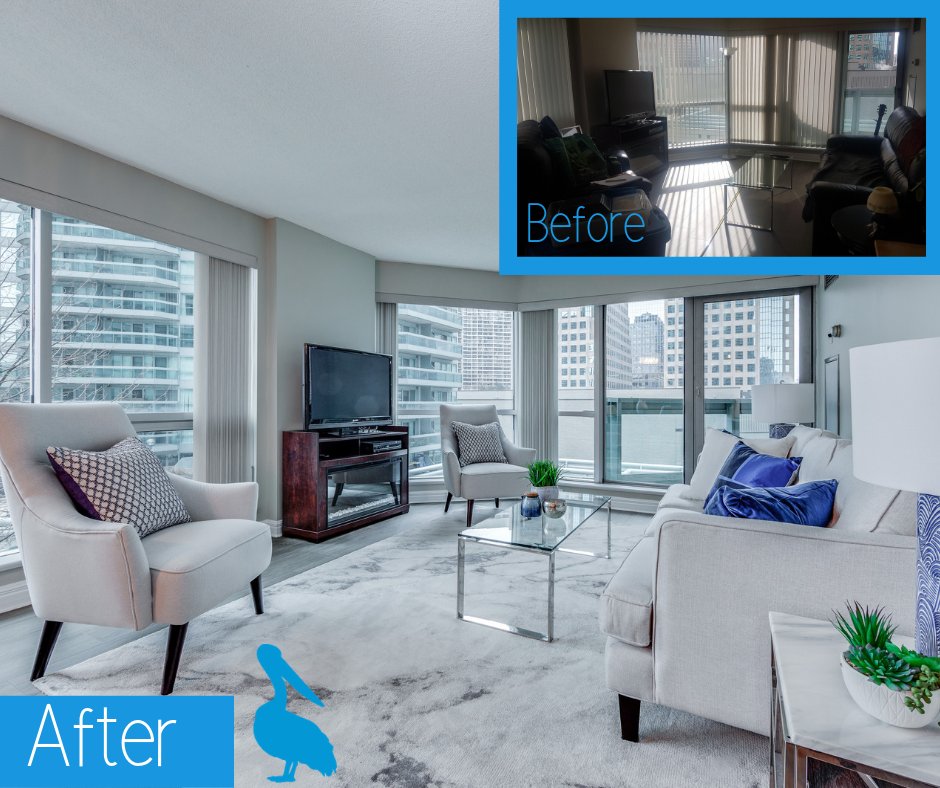Throwback to this before and after of a stunning unit we sold last year and how it's the perfect example of why staging and professional photography is so important!
 
TorontoCityRealtor.ca

#homestaging #beforeandafter #throwbackthursday #torontocondo #torontorealestate