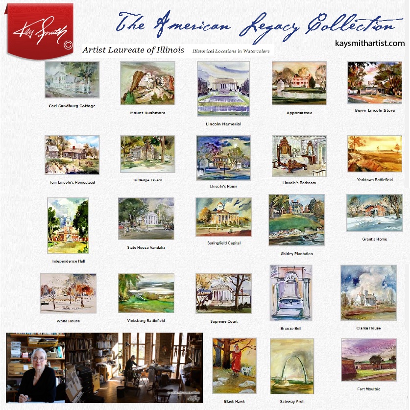 ArtistKaySmith's tweet photo. The American Legacy Collection is a dramatic panorama of this country's historical places and its defining moments. The significance of my work has been recognized for years by historians and scholars. https://t.co/qkI3ceLvru https://t.co/3wnmrc57yw