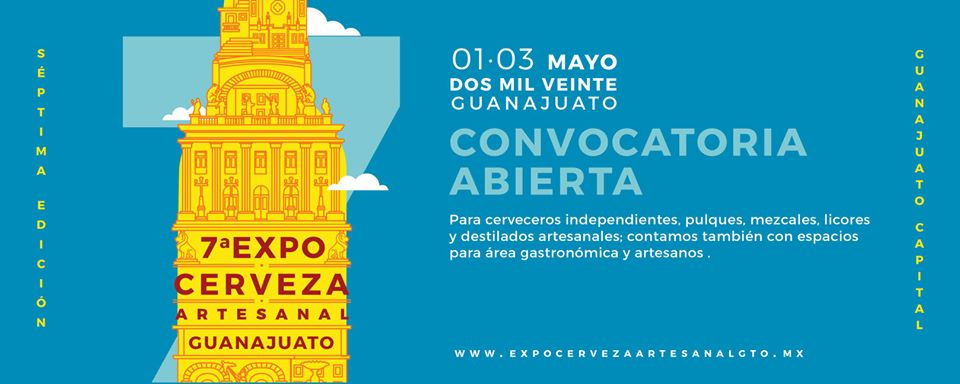 Convocatoria abierta a expositores para el próximo <a href="/expocervezagto/">Expo Cerveza Artesanal Gto.</a> 2020 🍺🥳