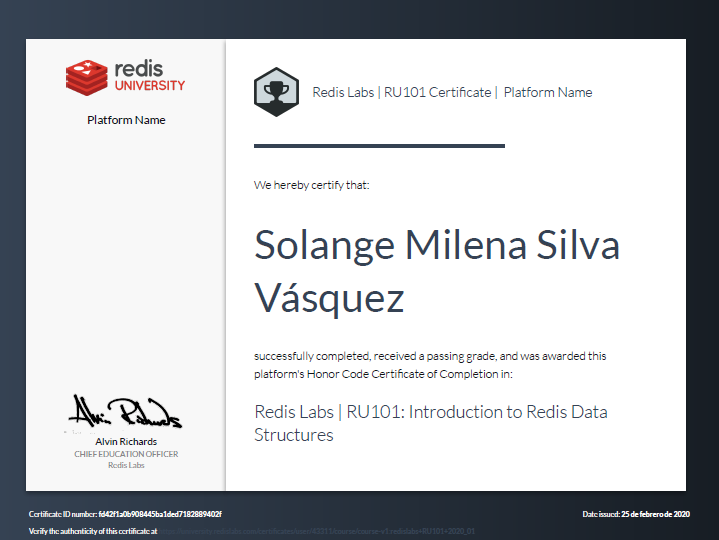 Solange_SV's tweet photo. 😃
#RedisUniversity 
https://t.co/q5ElOC1tJb https://t.co/JPHNKvBAq9
