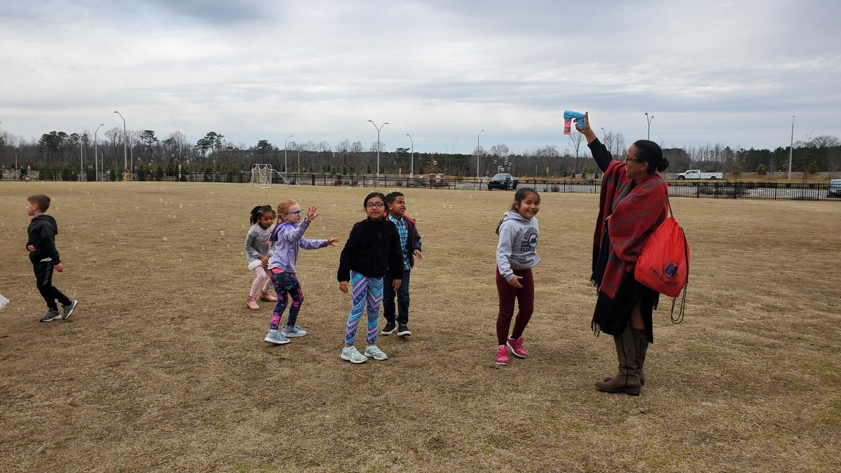 Bubbles make everything better!  #letkidsbekids #simplepleasures #recessisfun