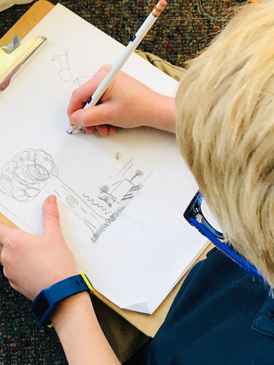 st_mattelem's tweet photo. We are so thankful for our esteemed guest, #TomWatson author of the series #StickDog and #StickCat! Thank you for encouraging imagination and creativity in our students! https://t.co/IyOOQt8la4