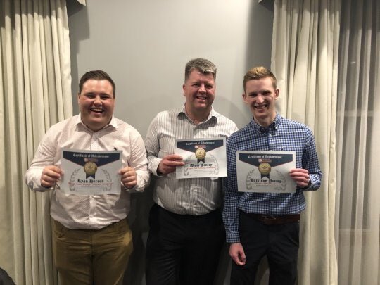 GuelphBaseball's tweet photo. Congratulations to Guelph Umpires Ryan Herron, Harrison Young and Adam Fanjoy on your 2020 National Umpire assignments.   More info on these assignments can be found on the GMBA website at this link https://t.co/rzlGLZ8HAr https://t.co/mMURVSDf9F