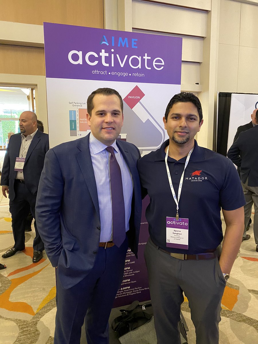 apurva212's tweet photo. Soaking up all the knowledge and running shoulders with Mortgage legends... excited to be part of #AIMEActivate and the #Brokersarebetter movement! @AIMEnational https://t.co/GkZeGABiIX