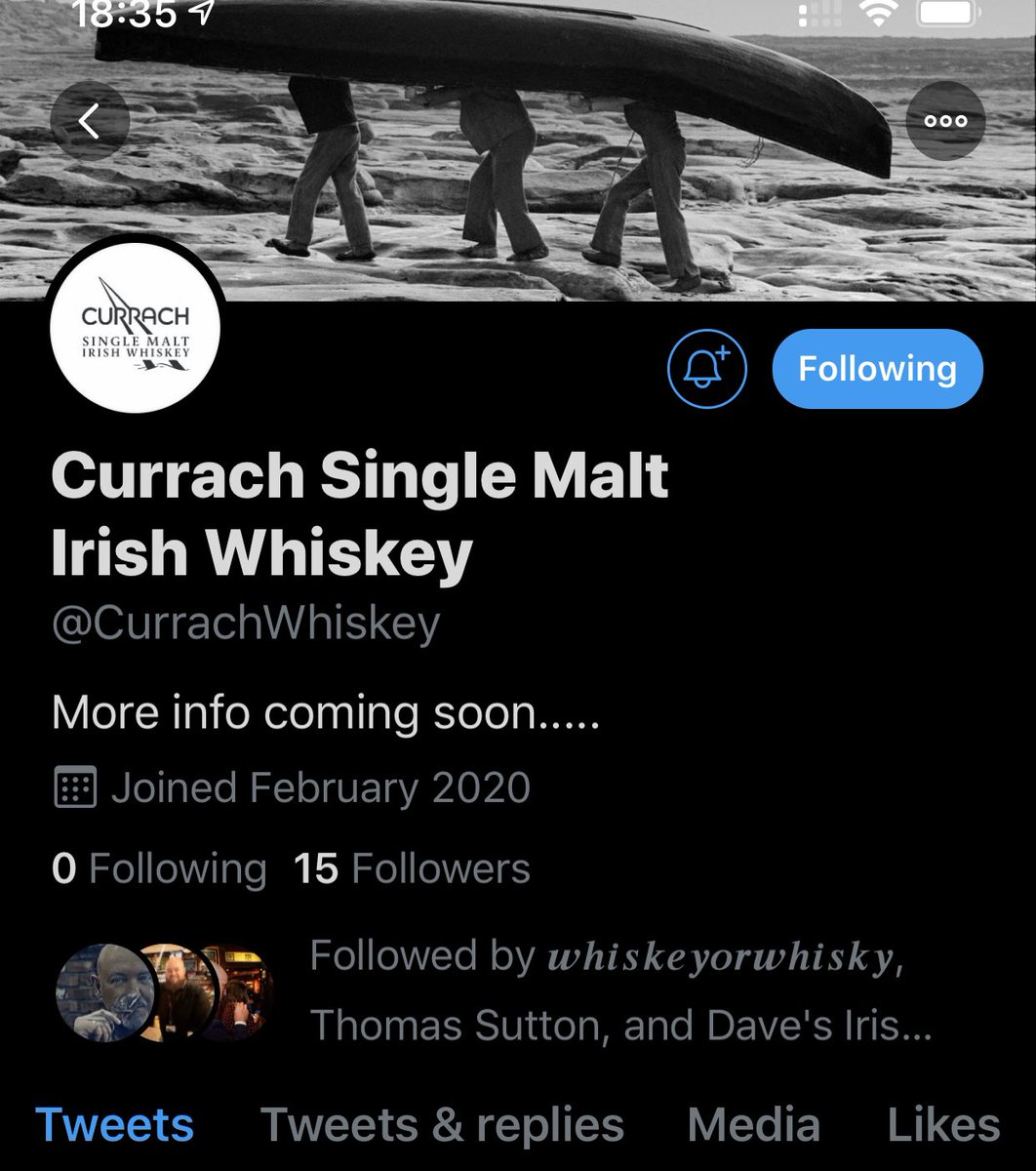 This seems interesting! A new Irish Single Malt Whiskey? <a href="/CurrachWhiskey/">Currach Single Malt Irish Whiskey</a>