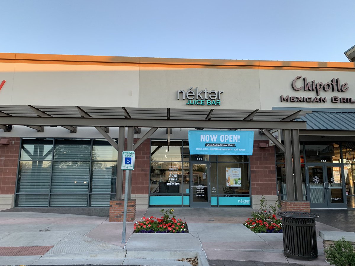 JustinLemos2's tweet photo. Nekter Queen Creek is Open!!! https://t.co/2VuqtMY6oa