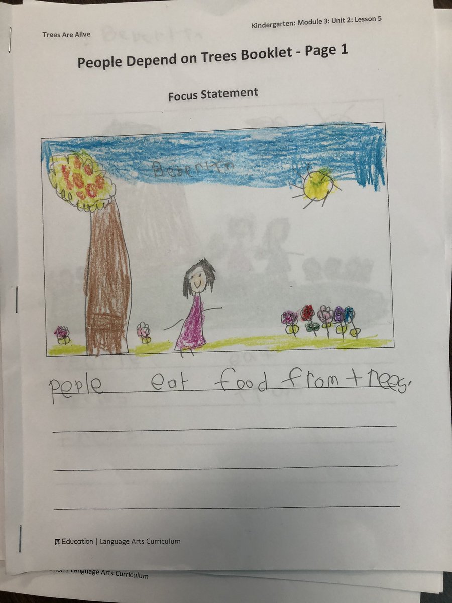 MaloneyLCES's tweet photo. A fabulous day in Kindergarten as they present their Trees celebration of learning to our second graders. Great work “K” students. So very proud of your work. https://t.co/0FJHYrLQv9