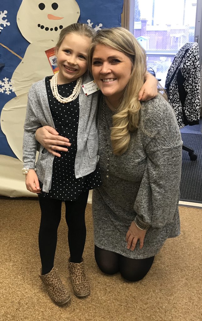 Twinning and Winning- When on “Oh the places you’ll go day” a student wants to be you when she grows up! #ignited205 #ReadAcrossAmericaWeek