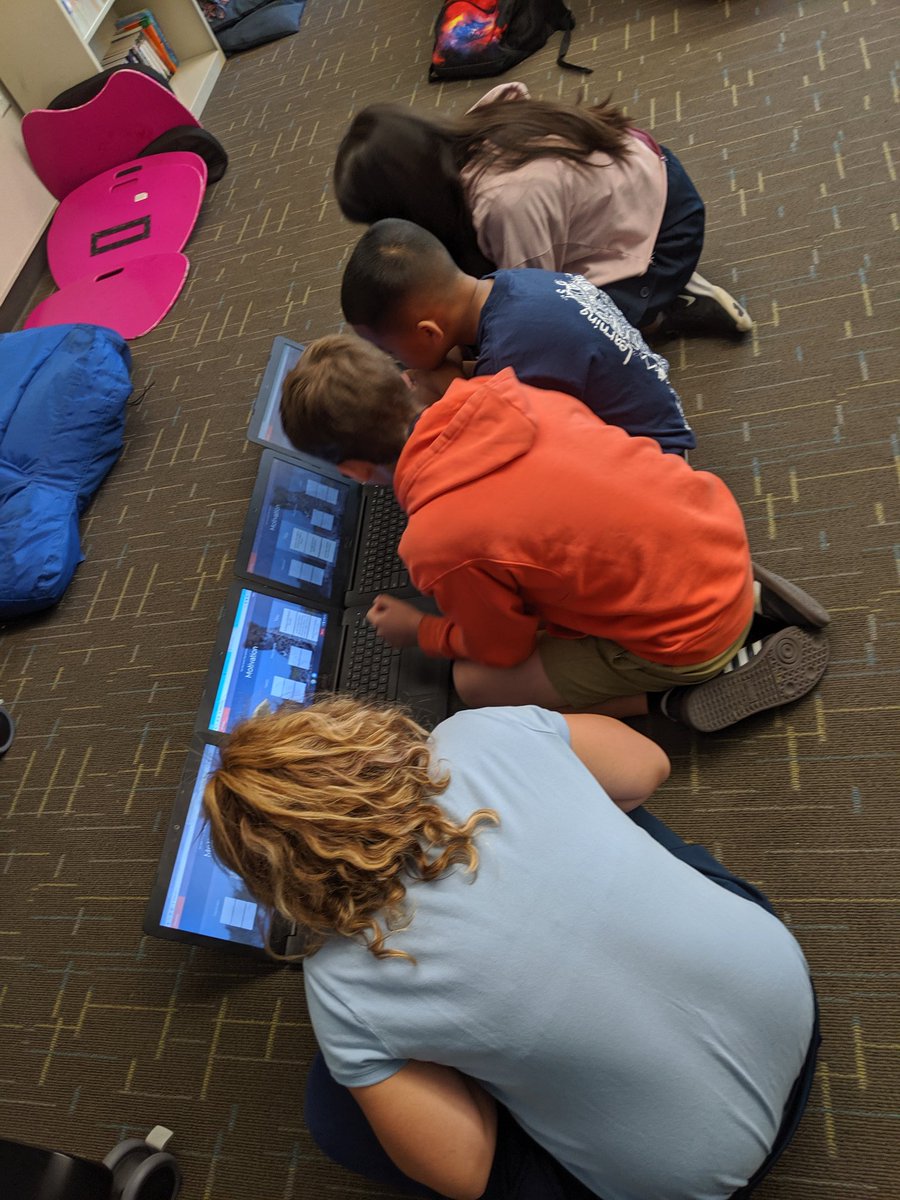 sallyhoyt's tweet photo. Better together! Team strategy for success in @quizlet live. #wcsDigCit #Westlakecharter https://t.co/Oz4qmqVOVq