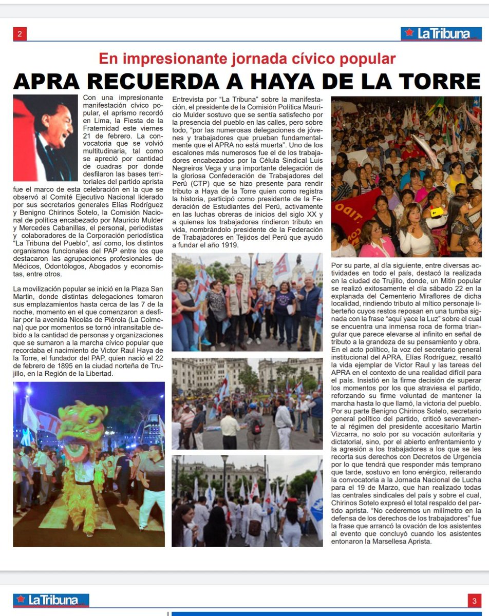 apralatribuna's tweet photo. 📌 Edición de #LaTribuna Virtual
Especial 
¡Día de la Fraternidad!
#PanCaliente
Artículo de Germán Luna @geluseg y Luis de la Haya. https://t.co/rLAXNe4UUS