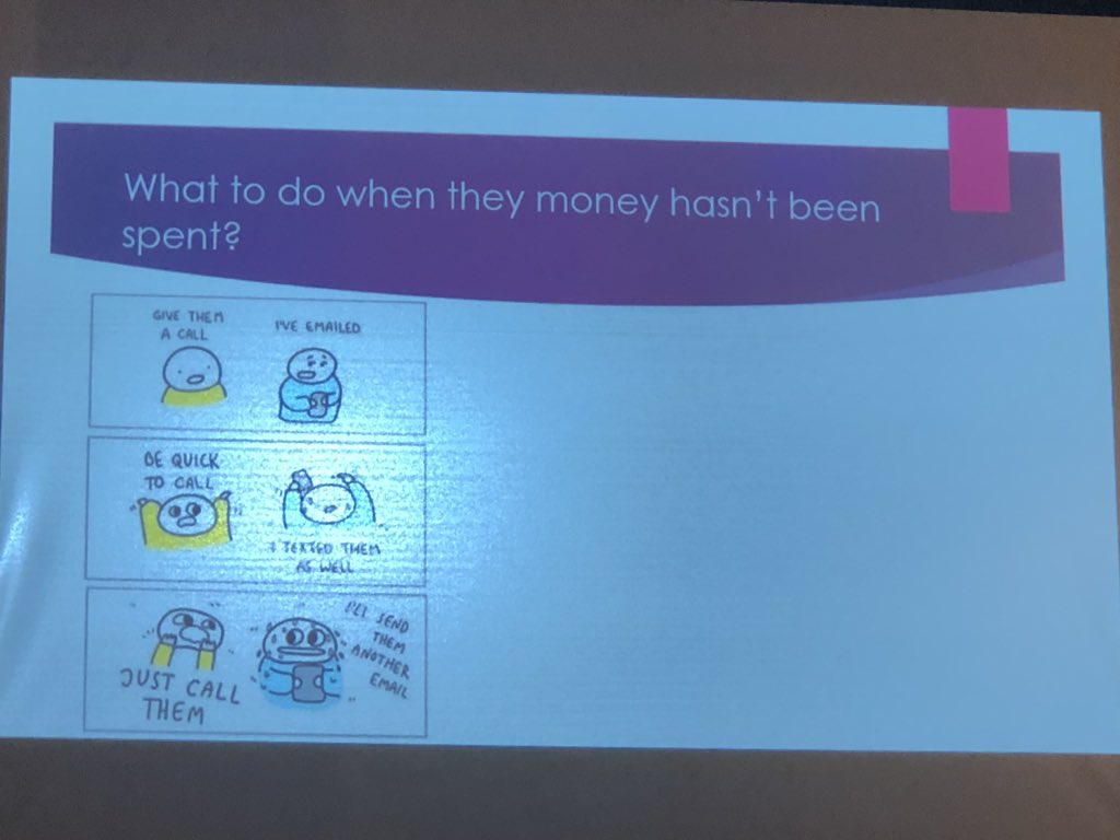 CIOFLondonSE's tweet photo. @JujuriGirl on dealing with tricky trust fundraising relationships. Weβve all been here right? #IoFThursday https://t.co/I3vhtJbtoG