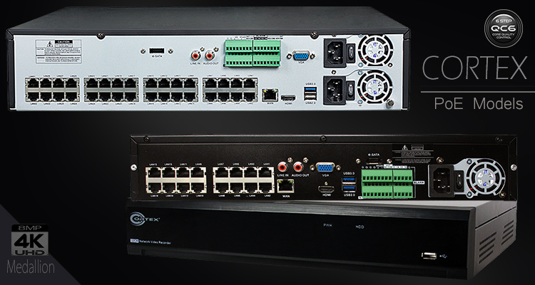 CORECCTV's tweet photo. Complete Series of NVRs and DVRs
16 PoE or 32 PoE on-board with dual power!
Long Range Extended PoE
4K in and 4K out with h.265
Analytics and remote image controls
Medallion® VMS and Apps
#videosurveillance #cctv #videosecurity #miami #tampa #phoenix #cortexsecurity https://t.co/nOPnPc376z