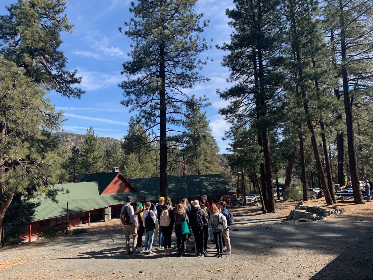 valley90254's tweet photo. Morning meeting. Wrightwood, 2020. https://t.co/1vYYSLY7ea