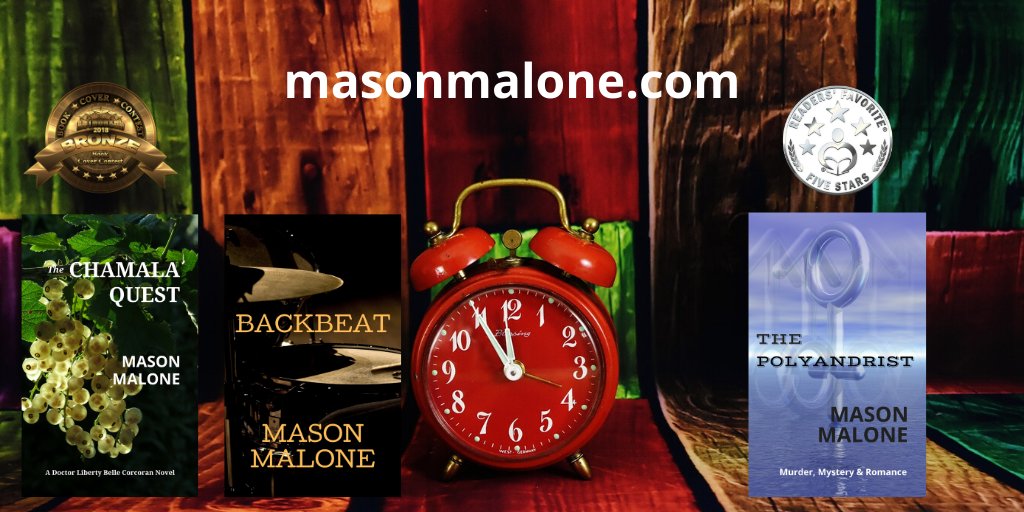 masonmalonecom's tweet photo. Ready to #FallBackwards on the other side of the globe?
BackBeat #YA
https://t.co/3L1KQprzDP
The Chamala Quest #Adventure #Thriller
https://t.co/w8T3mz8D7m
The Polyandrist #Mystery #Romance
https://t.co/7pj7ZAHPZG
https://t.co/kcGpQql4d1
#ReadIndieAuthors #ReadIndie #Authors https://t.co/6vrR9EFTNa