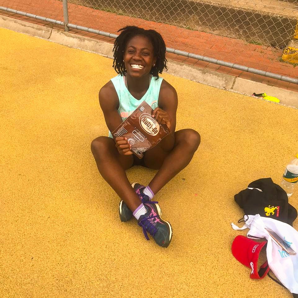 by_stride's tweet photo. ATHLETE ALERT!!🚨

Name: Nobuhle Tshabalala 
Nickname: Caster
Events: 400m, 800m 
Age Category: Senior Women 🏃‍♀️
.
.
#ujathletics #athletics #thisisathletics #runningislife #stridebystride #gohardorgohome #trusttheprocess #womeninsports https://t.co/TeWJJzhZUc