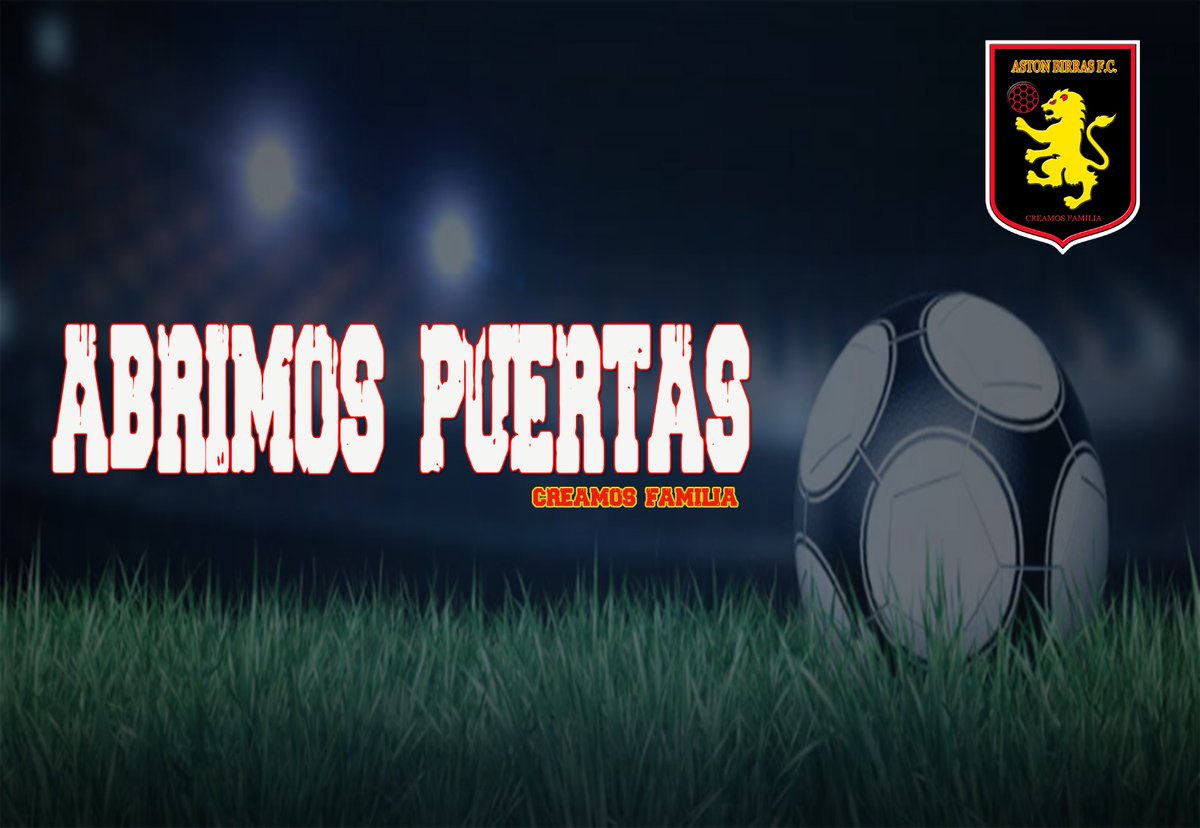 🤠Pues ya estamos en la #vfo abrimos las puertas para la siguiente  temporada. ⚽️

❌probamos todas las posiciones. 

+info MD.