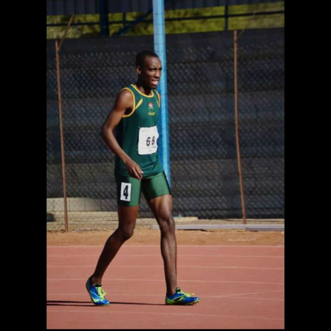 by_stride's tweet photo. ATHLETE ALERT!!🚨

Name: Johannes Tebogo Raphotle 
Nickname: Jozi 
Events: 400m, 800m 
Age Category: Senior Men 🏃‍♂️
Spikes of choice: Nike 🚀
.
.
#ujathletics #running #athletics #thisisathletics #runningislife #stridebystride #gohardorgohome #trusttheprocess https://t.co/scV2kOt6r4