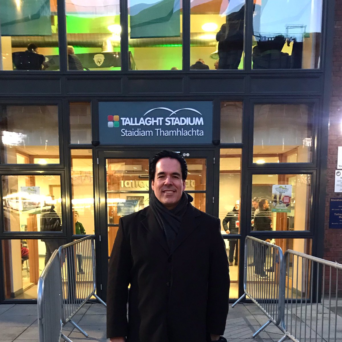 AthensWFS's tweet photo. 2021 UEFA Women’s European Championship Qualifier, Tallaght Stadium: Republic of Ireland vs Greece, and the Athens Women’s Football Summit is in attendance! #IREGRE #WEURO2021 #Ireland #Greece #IREWNT #GREWNT #WoSo #Dublin #SupportWomensFootball #InvestInEquality #AthensWFS https://t.co/ligo8jFSoG