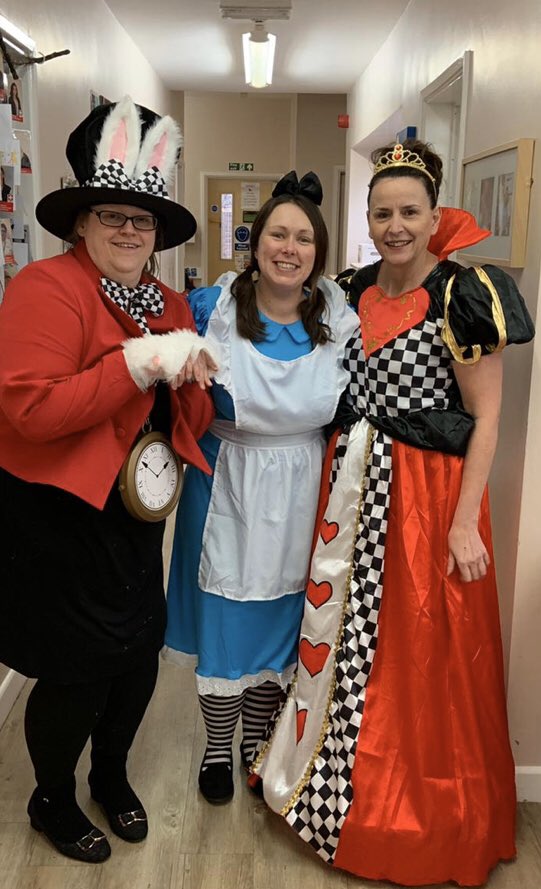juliasrokosz's tweet image. #WorldBookDay #NurseryFun #AliceInWonderland 😊