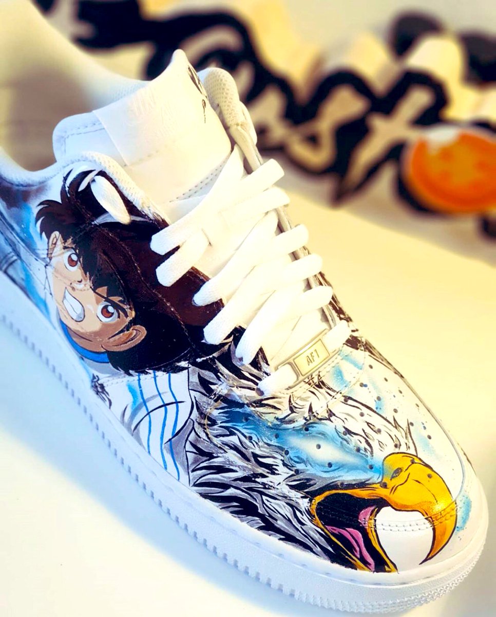 af_custom's tweet photo. ⚽️⚽️ NEW CUSTOM ⚽️⚽️ NIKE AF1 X CAPTAIN TSUBASA 🔥🔥 #corsica #sneakers #customshoes #angelusdirect #ajaccio #newyork #london #paris #tokyo #japan #captaintsubasa #tsubasa #kojirohyuga #soccer #dubai #customsneakers #tigershoot #manga @angelusdirect @CustomizerDepot @Nike https://t.co/8PRFFPd3wB