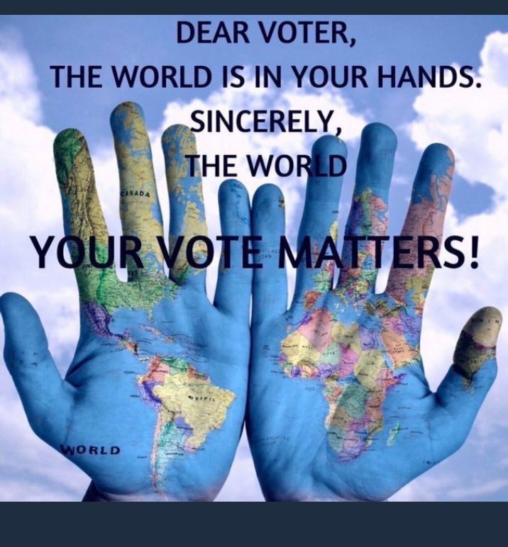democracee's tweet photo. @AndrewYang @AuroraElect #withBernie
#healthcareforall
#climatechangeisreal https://t.co/hKif4G3pKj