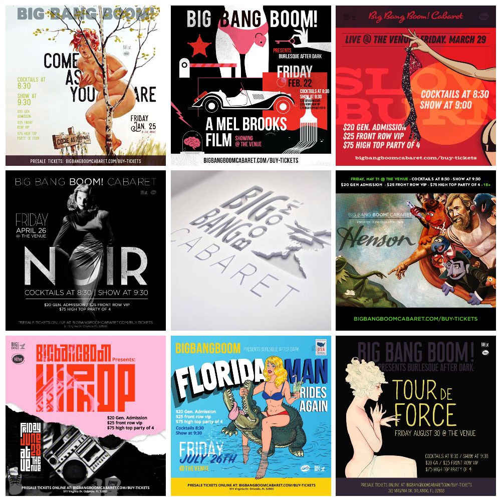 bbbcabaret's tweet photo. Did you come to one of our shows in 2019? What was your favorite show from last year? Tell us in the comments which was your favorite 😍 😘 
#bbbcabaret #bigbangboomcabaret #TheBurlesqueConservatory #orlandoburlesque #Orlando #burlesque #Cabaret #Burlesqueshow #burlesqueperformer https://t.co/Y81agAi4pl