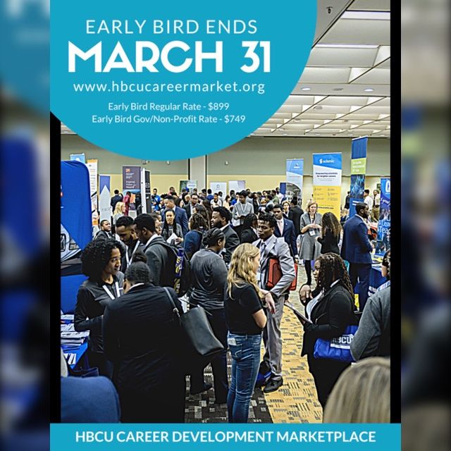HbcuPortal's tweet photo. Hello March! Just a reminder that our Early Bird Special ends in 28 days! Head to our website to register today. Link in Bio. #HBCU #HBCUCDM2020 #13AnnualConference #Students #Network https://t.co/7kR99oNi7Q