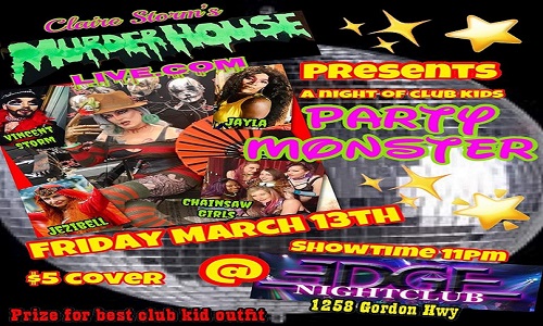 Murder House Live's "Party Monster" At Edge Nightclub
ow.ly/MzrN50xYZ6A

#lgbtq #pride#loveislove #queer #instagay #bisexual #transgender #trans #gaypride #dragqueen #lgbtpride #bi #gaylove #like #lovewins #lgbtqia #drag #follow #art #lesbians #asexual #gayman #bhfyp