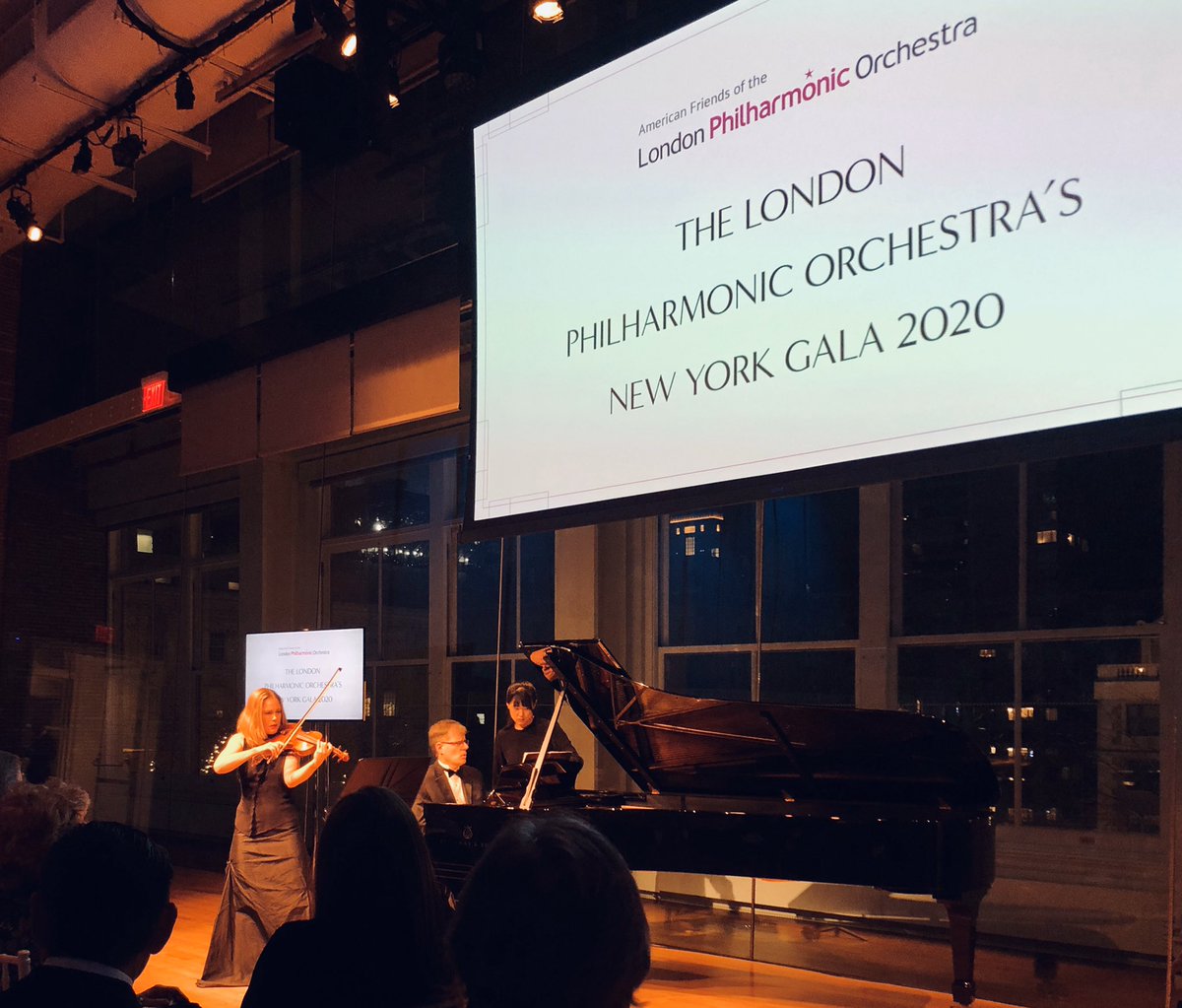 iamvanessareed's tweet photo. Honored to be at @LPOrchestra NYC gala last night - brilliant performance by Leila Josefowicz & nice to be namechecked in Tim Walker’s speech on LPO’s new music program through #resonate which I launched at @PRSFoundation & @alexrossmusic #restisnoise Thanks @VictoriaSHRobey 🙌 https://t.co/TjNMf1QbRF