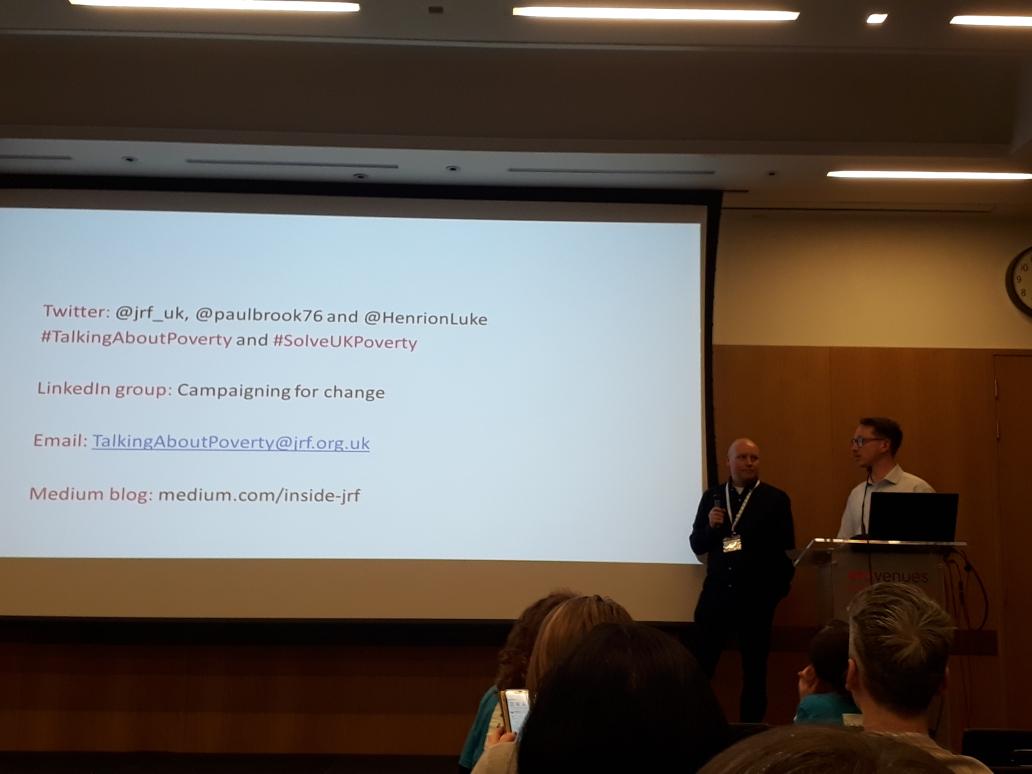 lauradgavin's tweet photo. Powerful example of reframing the narrative from @jrf_uk this afternoon, demonstrating how we can #solveukpoverty. Def stuff we can apply in our strengths-based messaging @P3Charity. #CCSocialScience @CharityComms https://t.co/h8fpGM2aZS