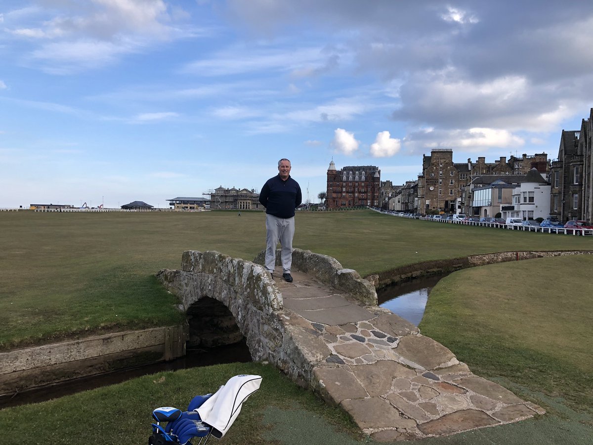 uobsch_Prpal's tweet photo. Fantastic 60th birthday present - a visit to the home of golf at St Andrews ! https://t.co/KEfB0MjgC6