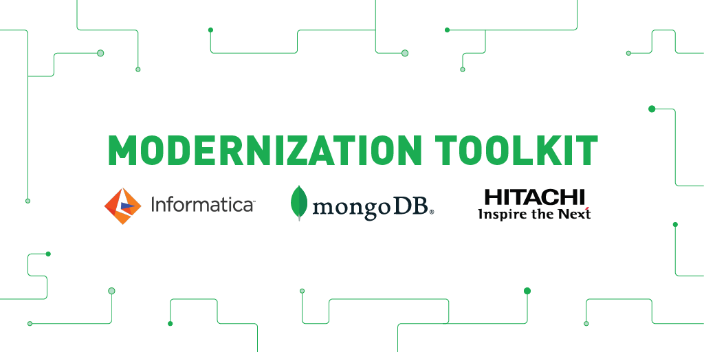 HitachiPartners's tweet photo. Need simplified process? Check out #PDI @Pentaho with @MongoDB perform one-time modernizations at scale 
Blog https://t.co/ACPOvaID7E #bigdata #analytics @HitachiPartners @HitachiVantara https://t.co/HSbTE0JnKH