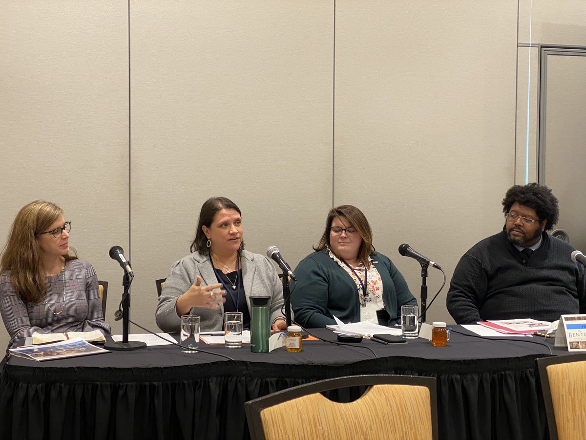 NCCF's tweet photo. Our Vice President for Community Investment &amp; Engagement, Leslie Ann Jackson, is speaking on the @ncgrantmakers panel on disaster relief and recovery at #NCNG2020 today. We’re grateful to be here today with partners like @ruralforwardnc, @foundationhli and @NCgoldenLEAF. https://t.co/wxkwHj1Tnv