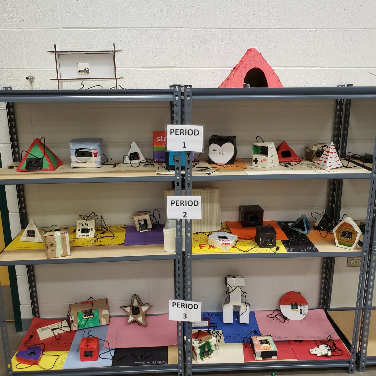 RuizSTEM's tweet photo. @WinstonCampus @PLTWorg Computer Science students designed and programmed their own version if a magic 8 ball.  A fun way to learn variables and logic in coding while expressing their creativity! #d15learns #winspired https://t.co/L9Q98fdxg4