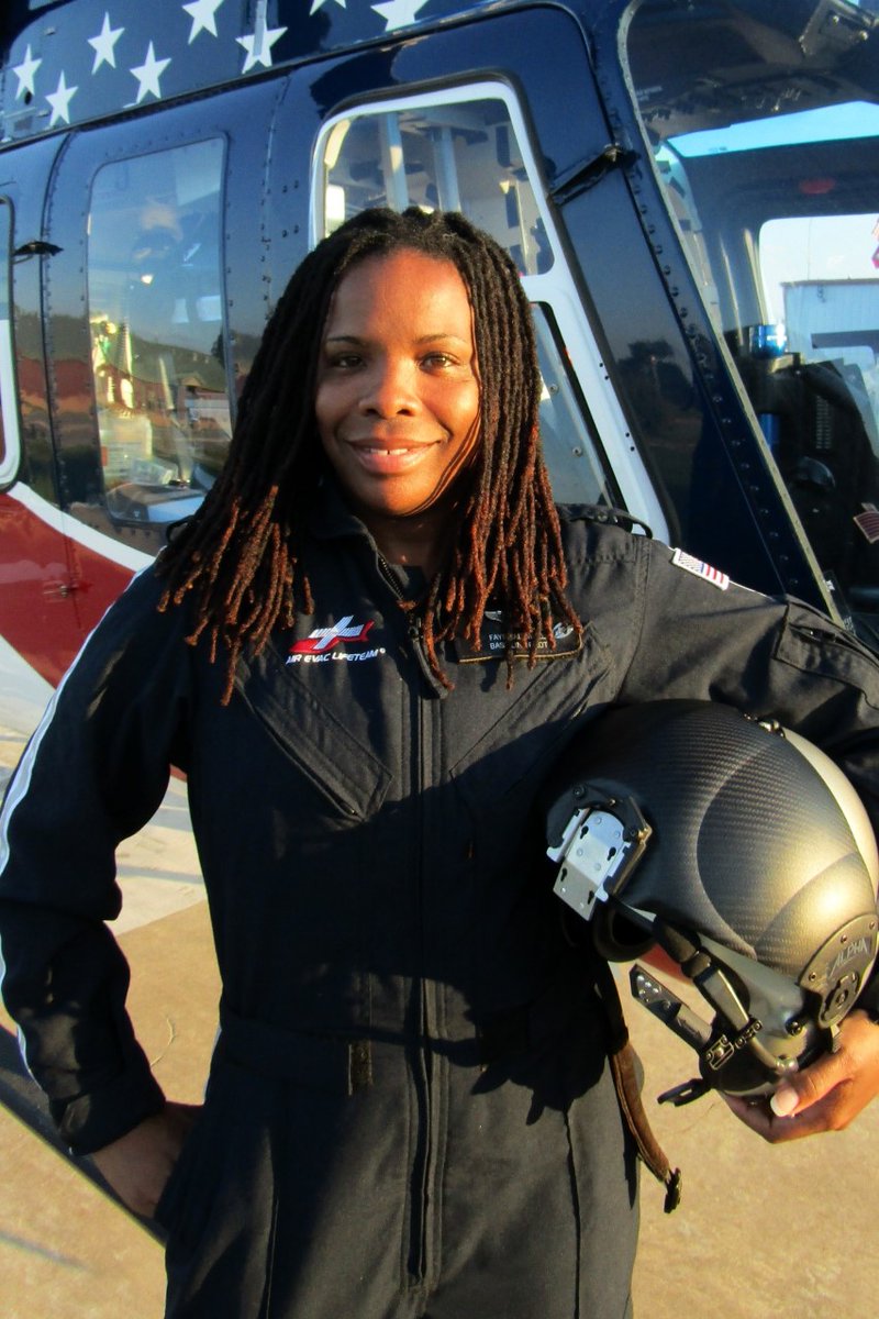 Today's WOA highlight is Ife Caldwell, Air Evac Pilot.

When it comes to working in air medical, Ife describes the job as, 'Riveting'. "I love air medical because it provides a continued sense of service in a capacity that is meaningful, thus fulfilling."