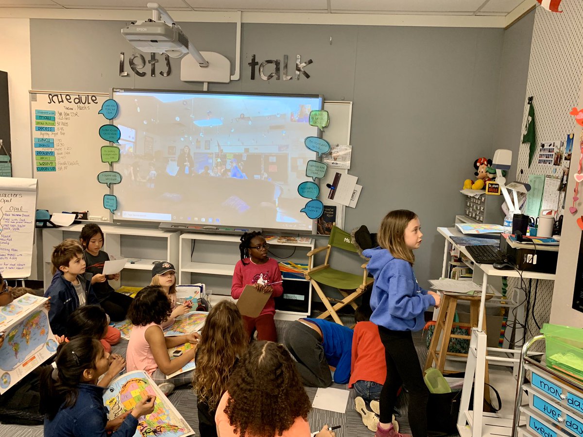 MrsAllor's tweet photo. We enjoyed our #mysteryskype today with @AliGiacomini 3rd grade class in Illinois! https://t.co/biCFwGoJyh