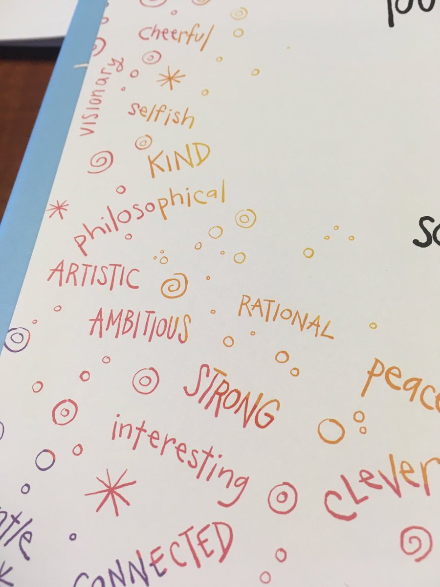 UHCLLiteracy's tweet photo. Loved these descriptive words at the beginning of this amazing book by @peterhreynolds Be You!
Looking forward to reading it aloud to my graduate students tonight. #LLLS6333 https://t.co/8ITjOxNML5