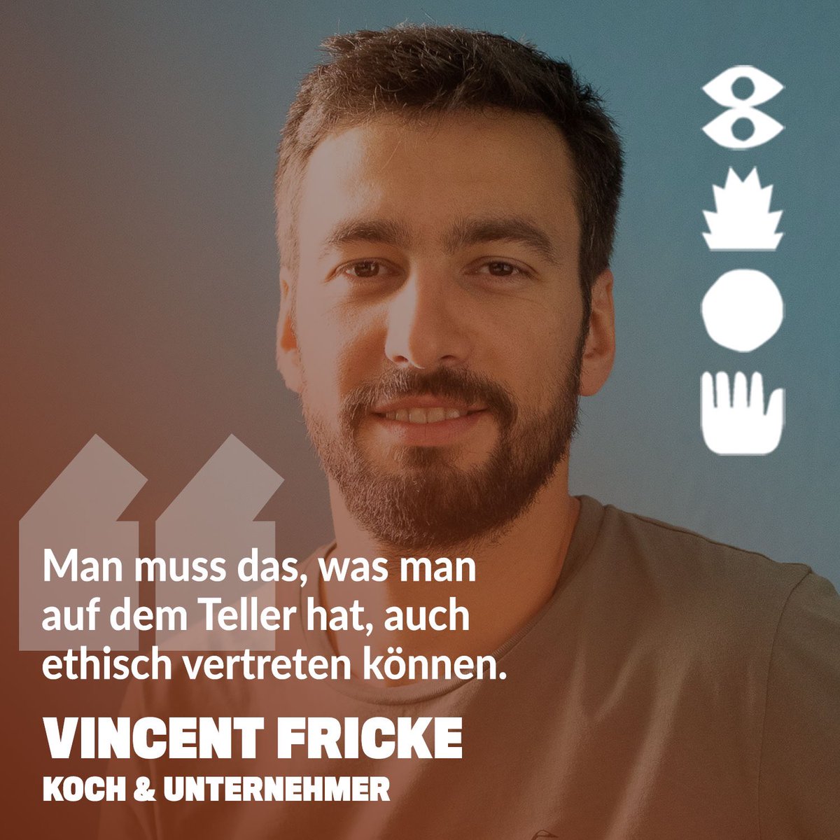 Wir brauchen mehr Verantwortungsbewusstsein für unser Essen - erst recht, wenn es um #Fleisch geht. Das Gespräch mit Vincent Fricke gibt es im #fwrdthinkers #Podcast:
Spotify: 48f.de/2uRKNuo
Apple Podcasts: 48f.de/3282hPl
Soundcloud: 48f.de/2HupCBj