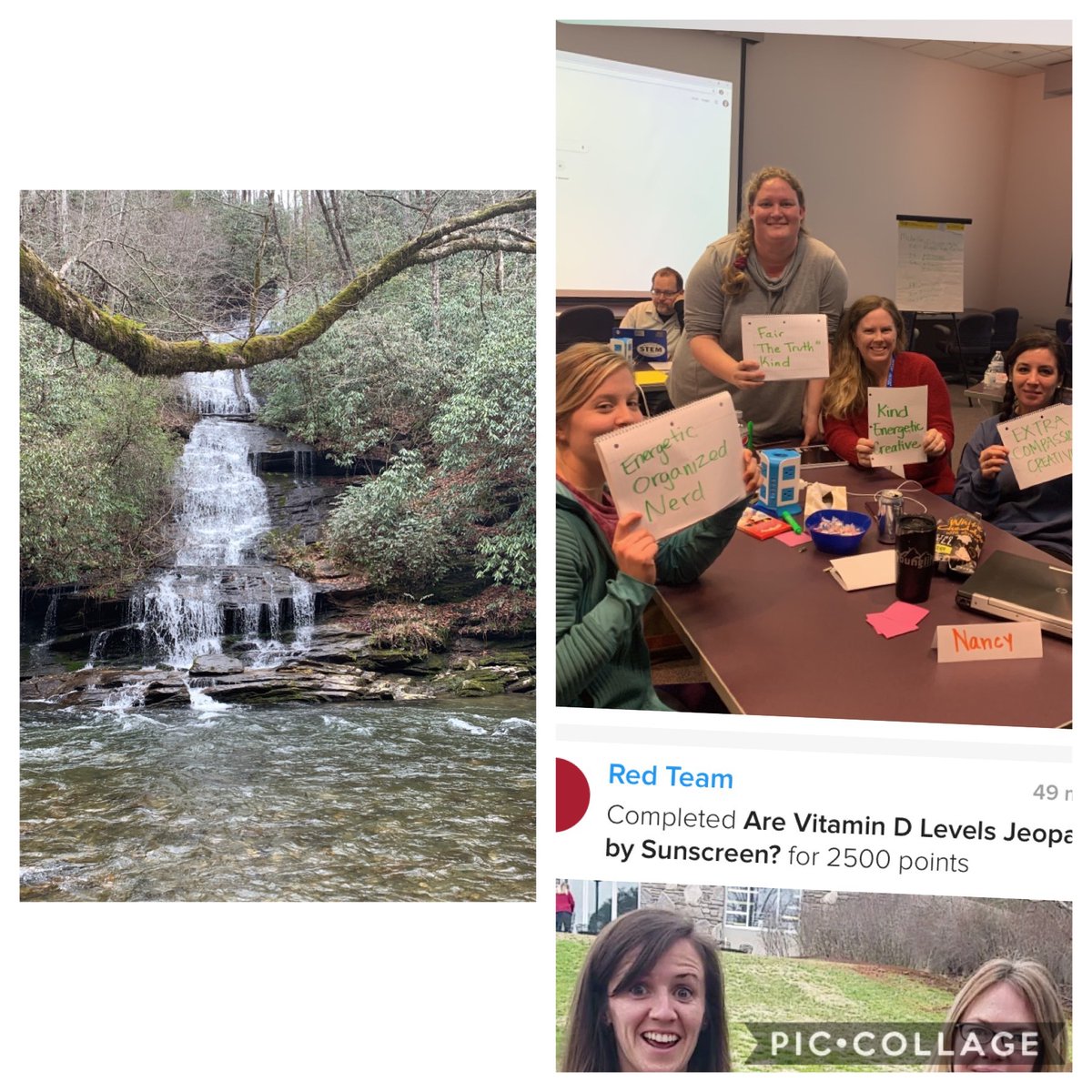 lawsonbiology's tweet photo. My soul is full. We did a dive into epigenetics @nccat and my cup is full of ideas we learned- bathing in nature, duck duck goose, gene mapping, studies on vaping, so many great speakers. I am ready to take these ideas to my students ❤️. Thanks @mtbenigno https://t.co/IOHCVFETML