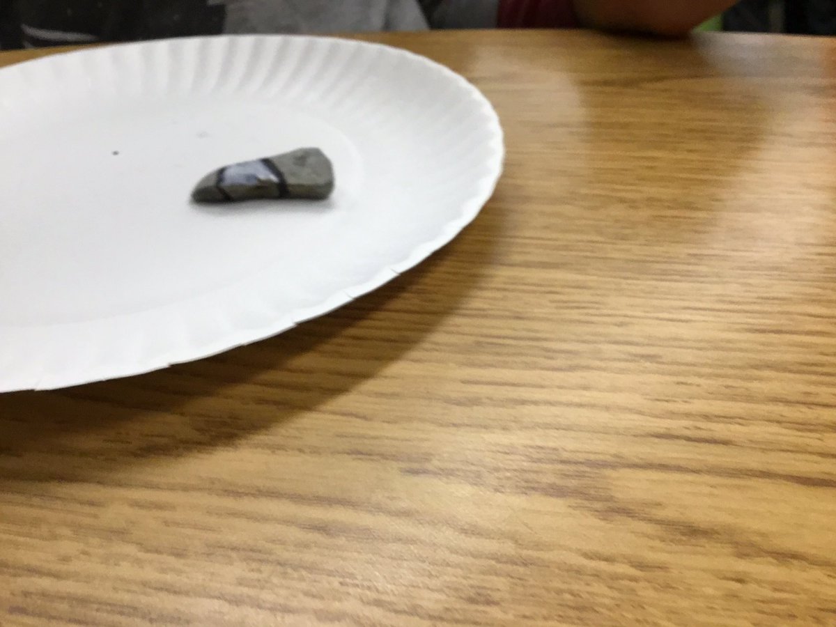 CRASMrsEnnis's tweet photo. Painting found rocks for the outdoor classroom. Is it spring yet? #culminatingActivity. #funwithpaintpens https://t.co/ymJRkvtMDQ
